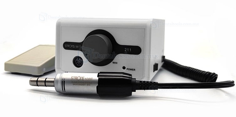 Strong 211 Micromotor dental de 35000RPM con pieza de mano tipo E